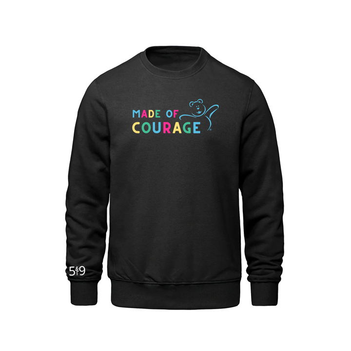 CHF MADE OF COURAGE CREW (UNISEX)