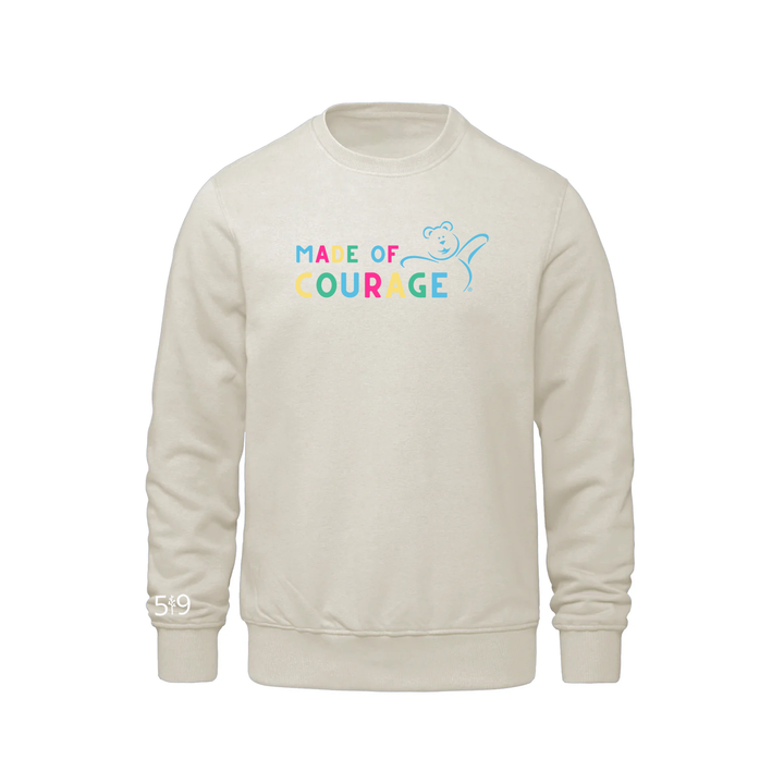 CHF MADE OF COURAGE CREW (UNISEX)