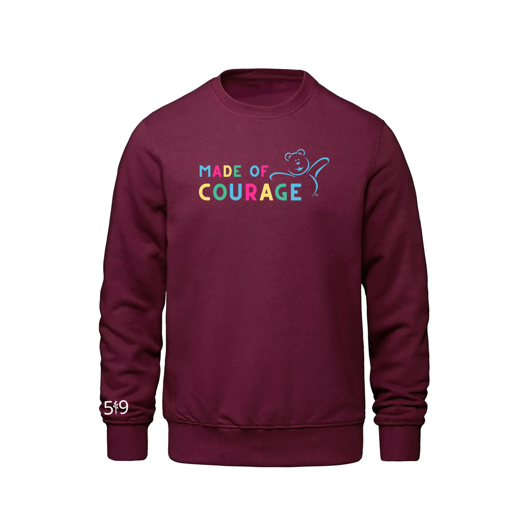 CHF MADE OF COURAGE CREW (UNISEX)