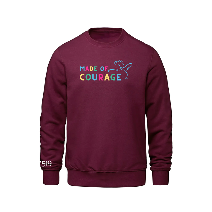 CHF MADE OF COURAGE CREW (UNISEX)