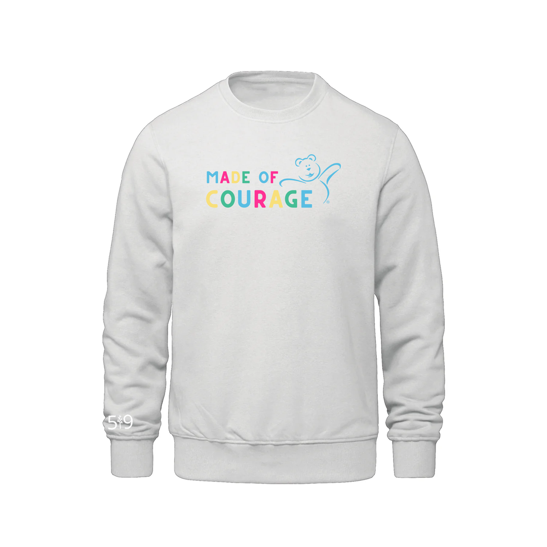 CHF MADE OF COURAGE CREW (UNISEX)