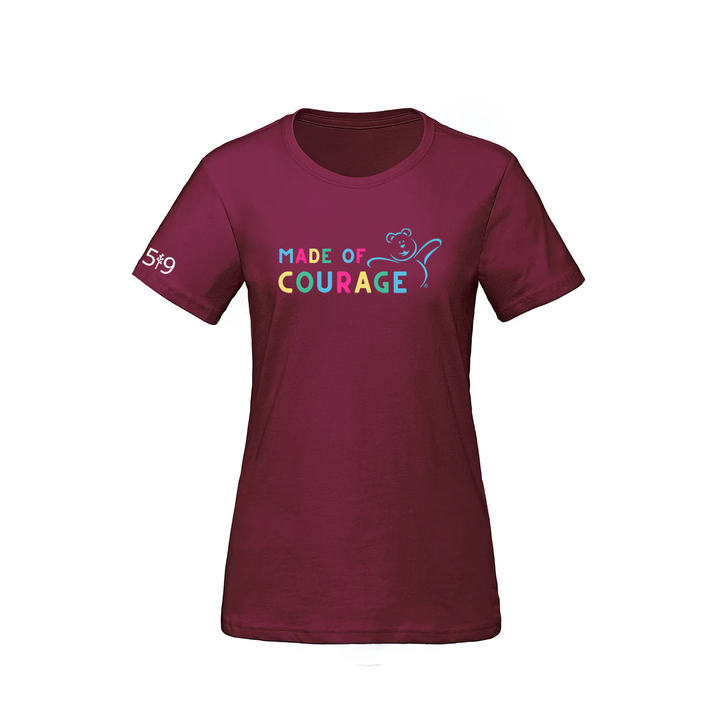CHF MADE OF COURAGE TEE (WOMENS)