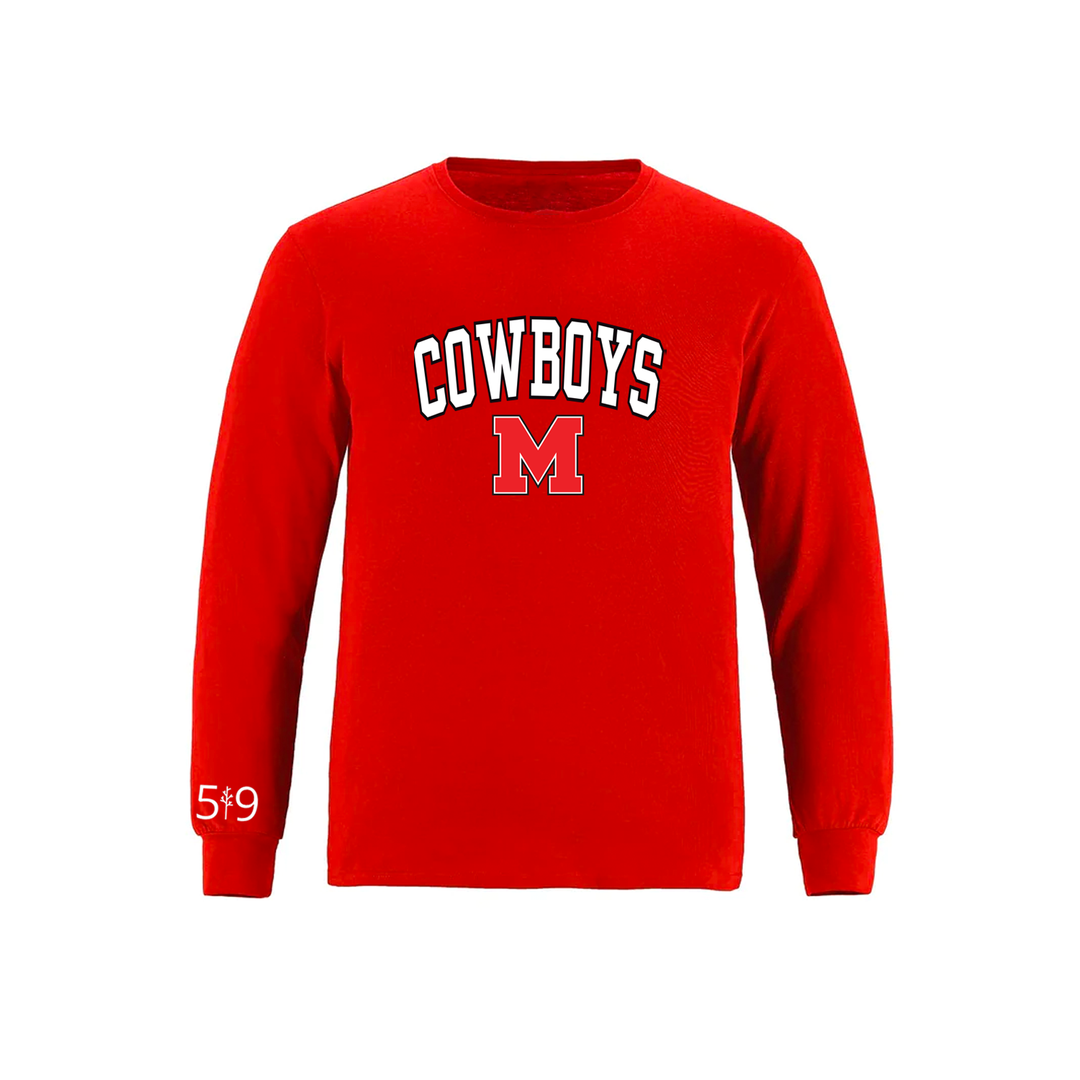COWBOYS VARSITY LONG SLEEVE (MENS)