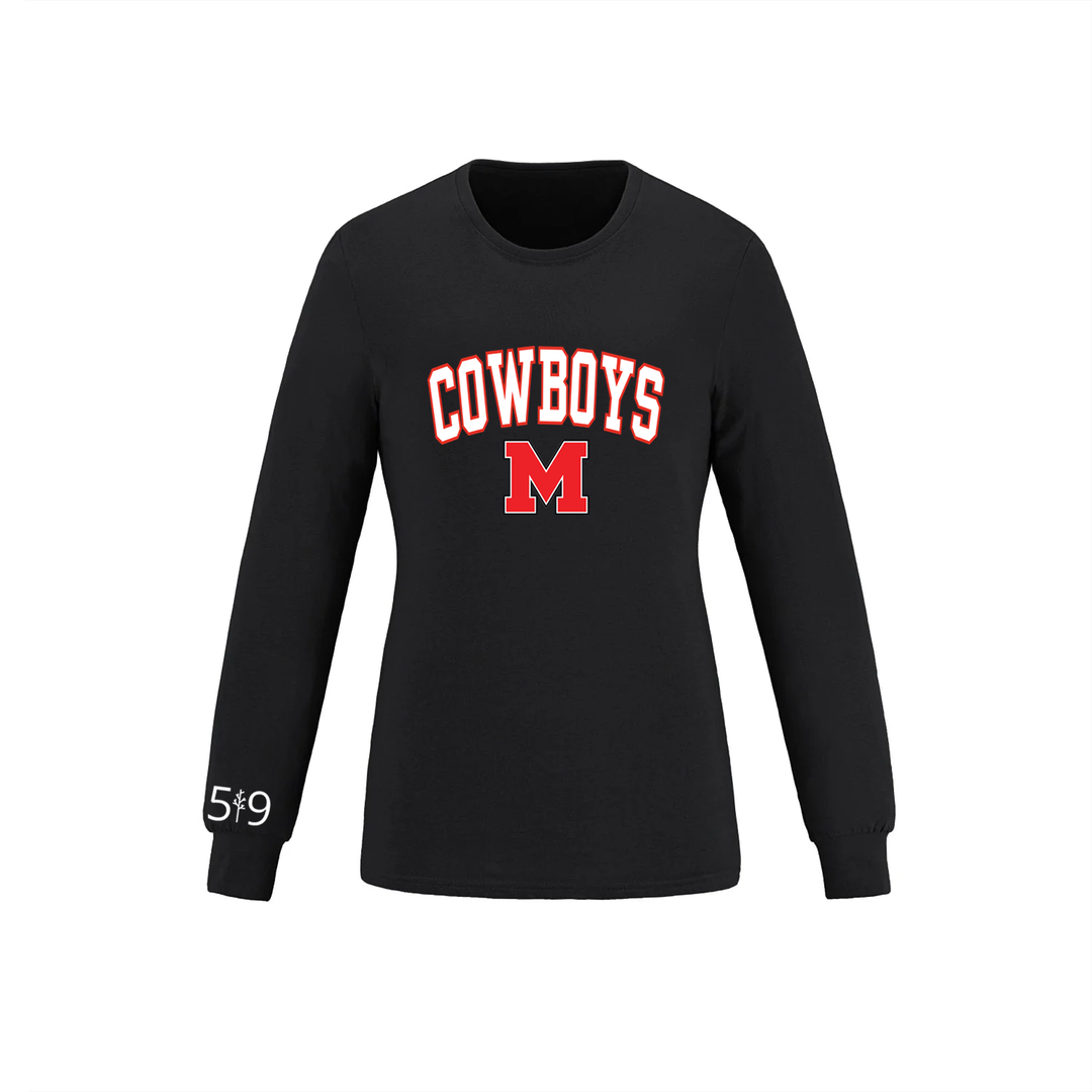 COWBOYS VARSITY LONG SLEEVE (WOMENS)