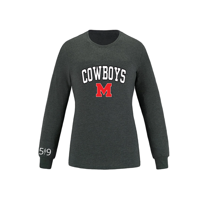 COWBOYS VARSITY LONG SLEEVE (WOMENS)