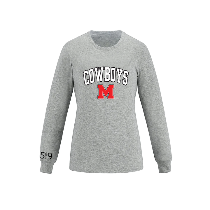 COWBOYS VARSITY LONG SLEEVE (WOMENS)