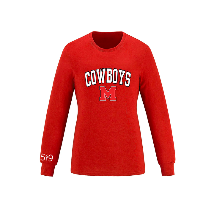 COWBOYS VARSITY LONG SLEEVE (WOMENS)