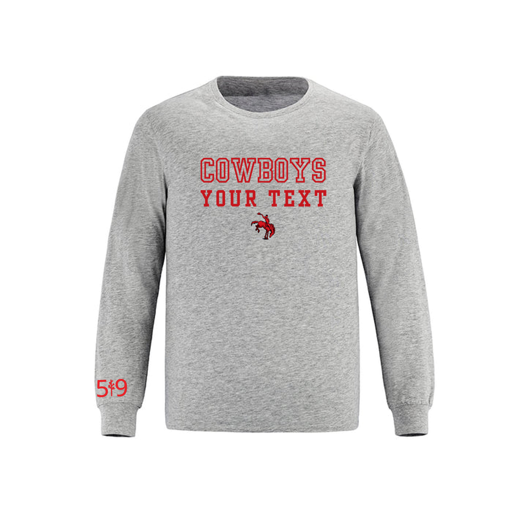 COWBOYS TEAM LONG SLEEVE (MENS)