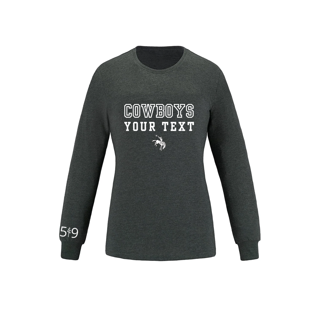 COWBOYS TEAM LONG SLEEVE (WOMENS)