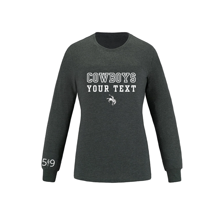 COWBOYS TEAM LONG SLEEVE (WOMENS)