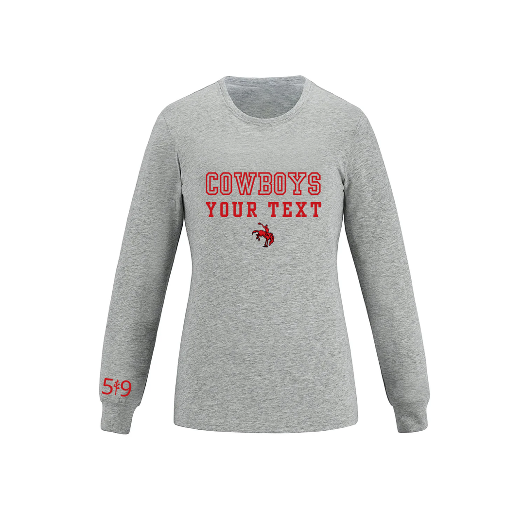COWBOYS TEAM LONG SLEEVE (WOMENS)
