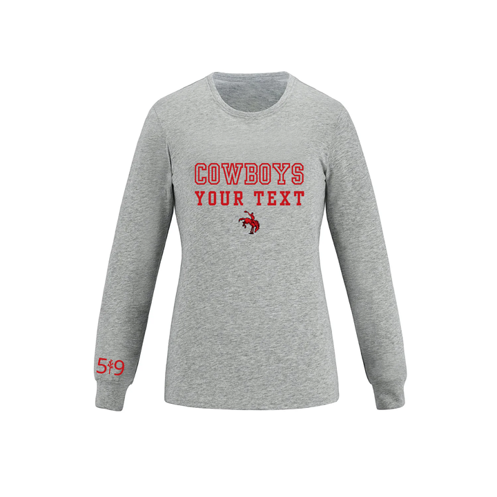 COWBOYS TEAM LONG SLEEVE (WOMENS)