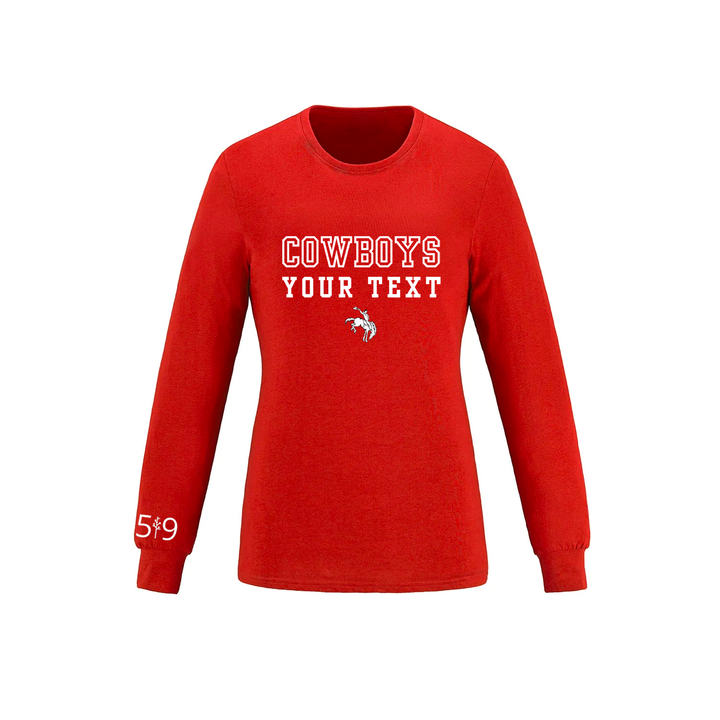 COWBOYS TEAM LONG SLEEVE (WOMENS)