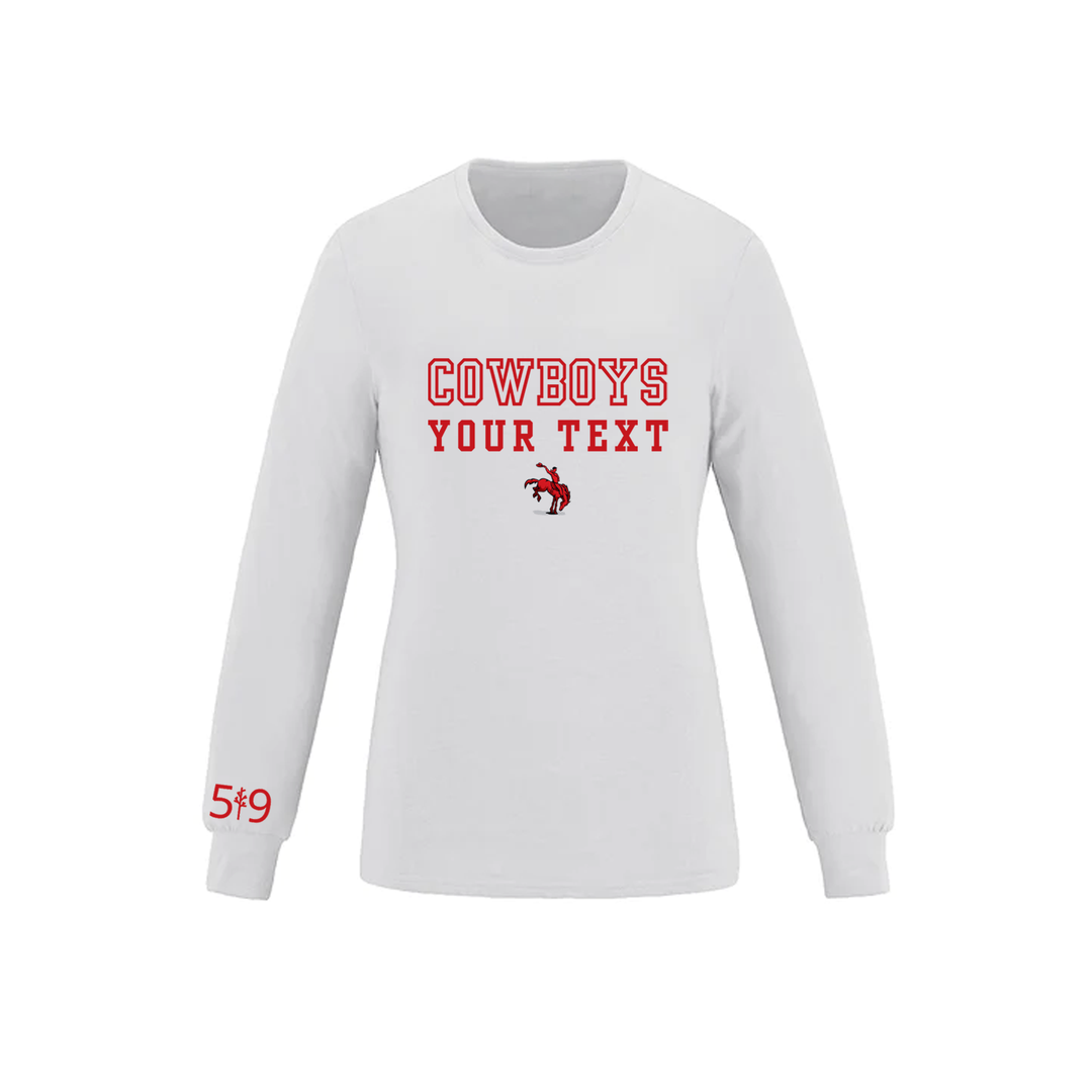 COWBOYS TEAM LONG SLEEVE (WOMENS)