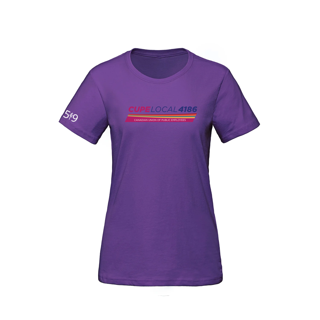 CUPE 4186 TEE (WOMENS)