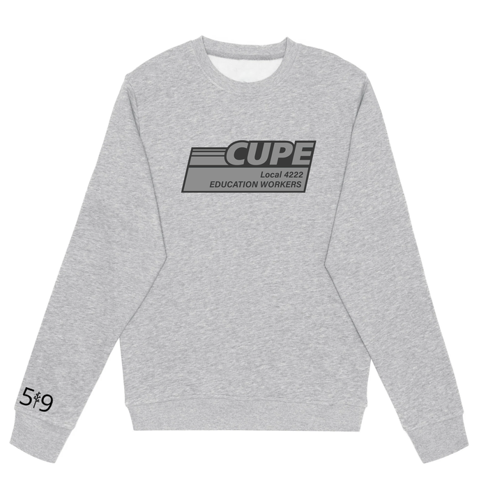 CUPE 4222 MONOCHROME CREW (UNISEX)