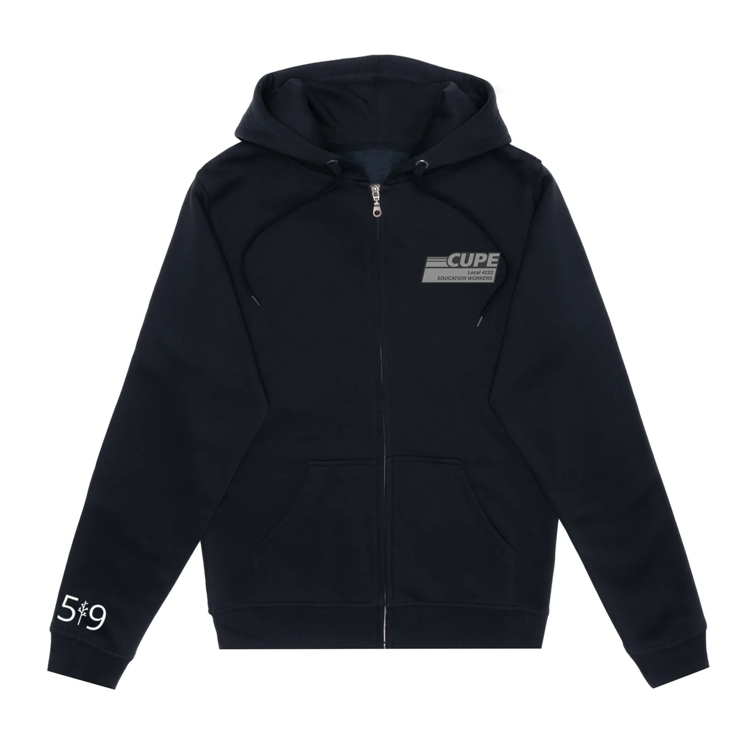 CUPE 4222 MONOCHROME ZIP-UP (UNISEX)