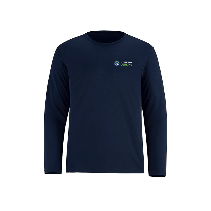 ILDERTON CURLING EMBLEM ATHLETIC LONG SLEEVE (UNISEX)