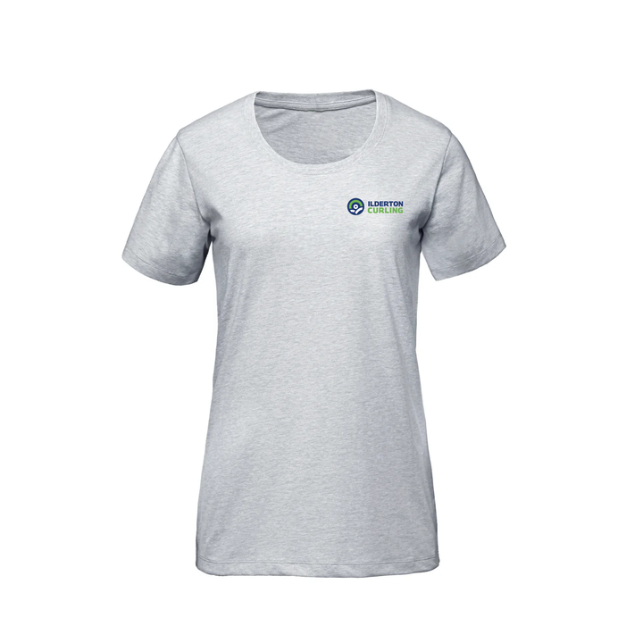 ILDERTON CURLING EMBLEM PREMIUM TEE (WOMENS)