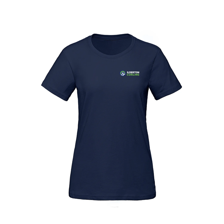 ILDERTON CURLING EMBLEM TEE (WOMENS)