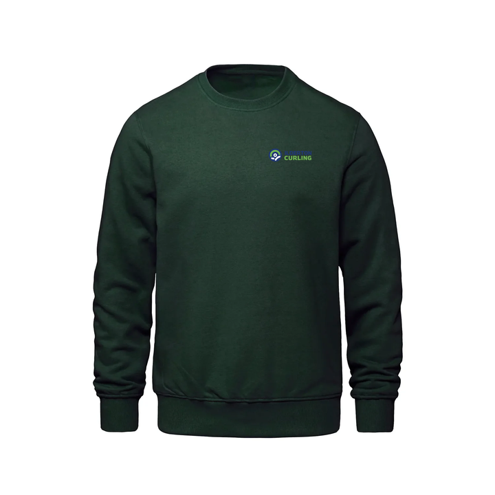 ILDERTON CURLING EMBROIDERED CREW (UNISEX)