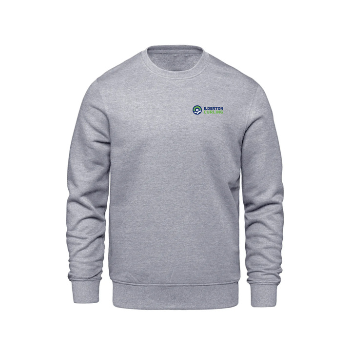 ILDERTON CURLING EMBROIDERED CREW (UNISEX)