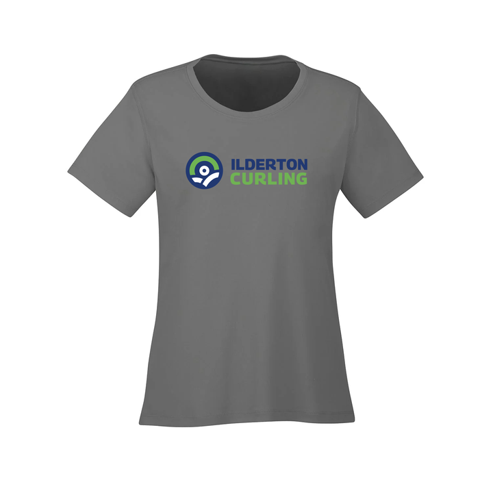 ILDERTON CURLING ATHLETIC TEE (WOMENS)