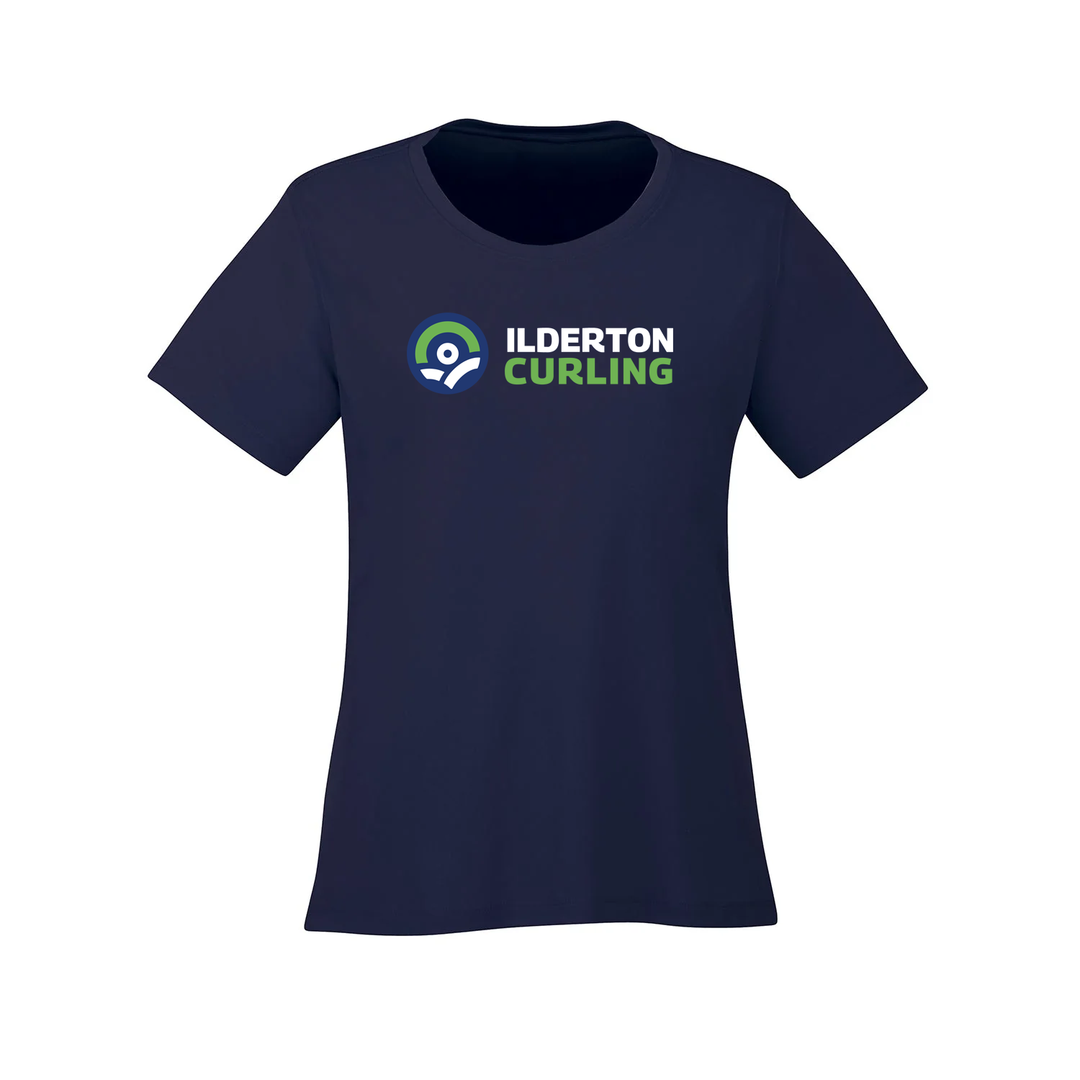 ILDERTON CURLING ATHLETIC TEE (WOMENS)