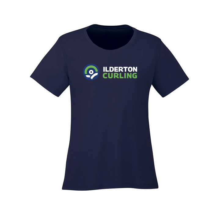 ILDERTON CURLING ATHLETIC TEE (WOMENS)