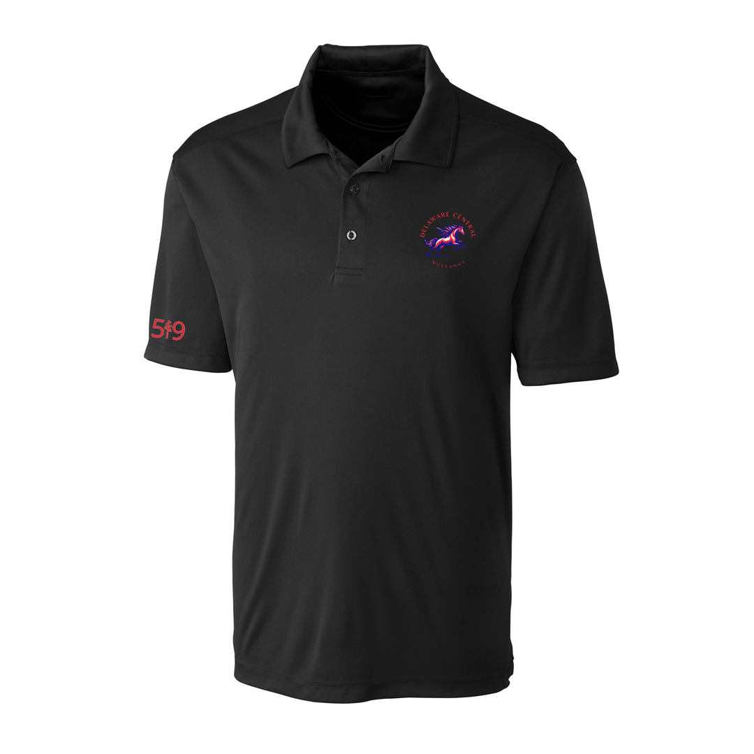 DELAWARE CENTRAL EMBROIDERED ATHLETIC POLO (MENS)