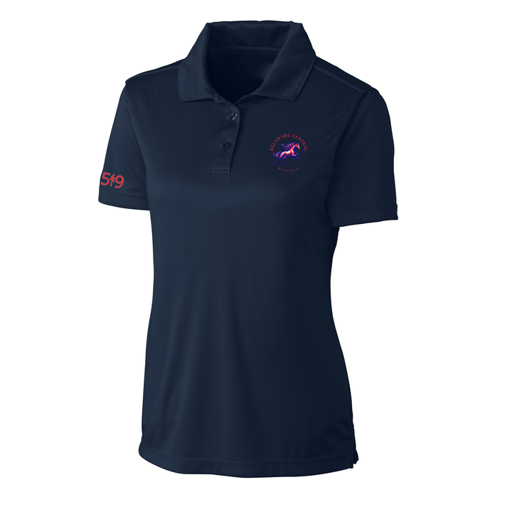 DELAWARE CENTRAL CLASSIC ATHLETIC POLO (WOMENS)