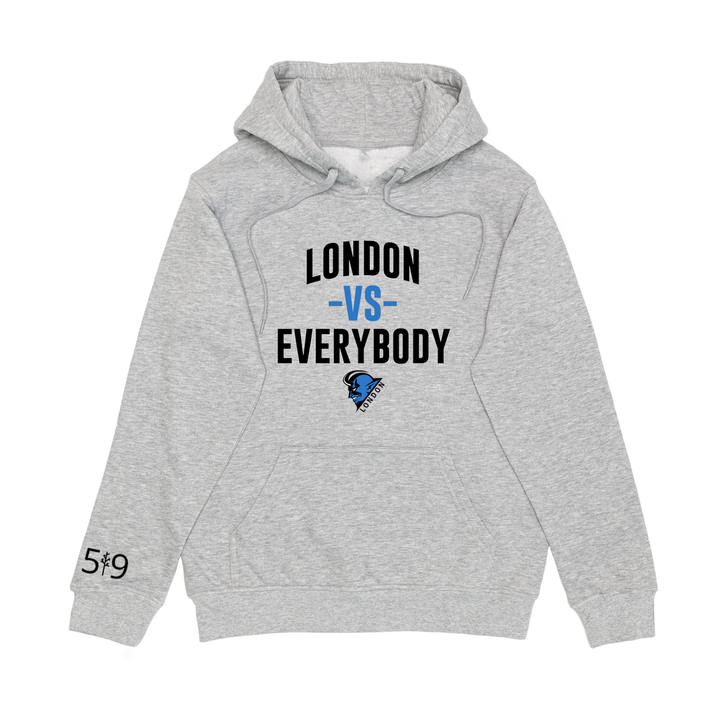 LONDON BLUEDEVILS VS EVERYBODY HOODIE (UNISEX)