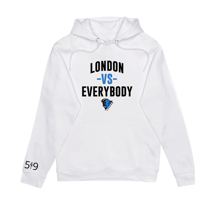 LONDON BLUEDEVILS VS EVERYBODY HOODIE (UNISEX)