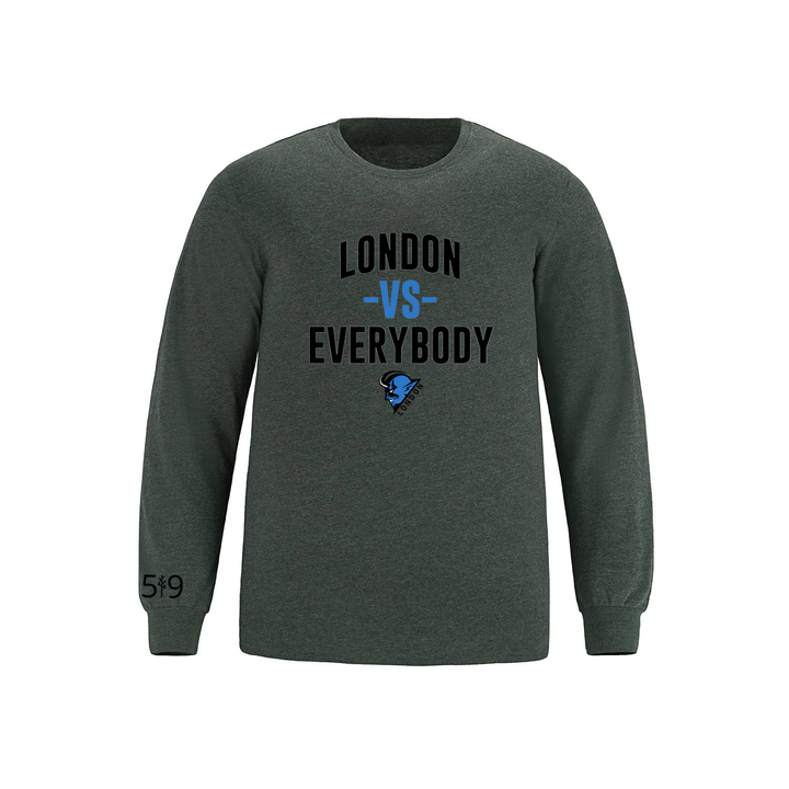 LONDON BLUEDEVILS VS EVERYBODY LONG SLEEVE (MENS)