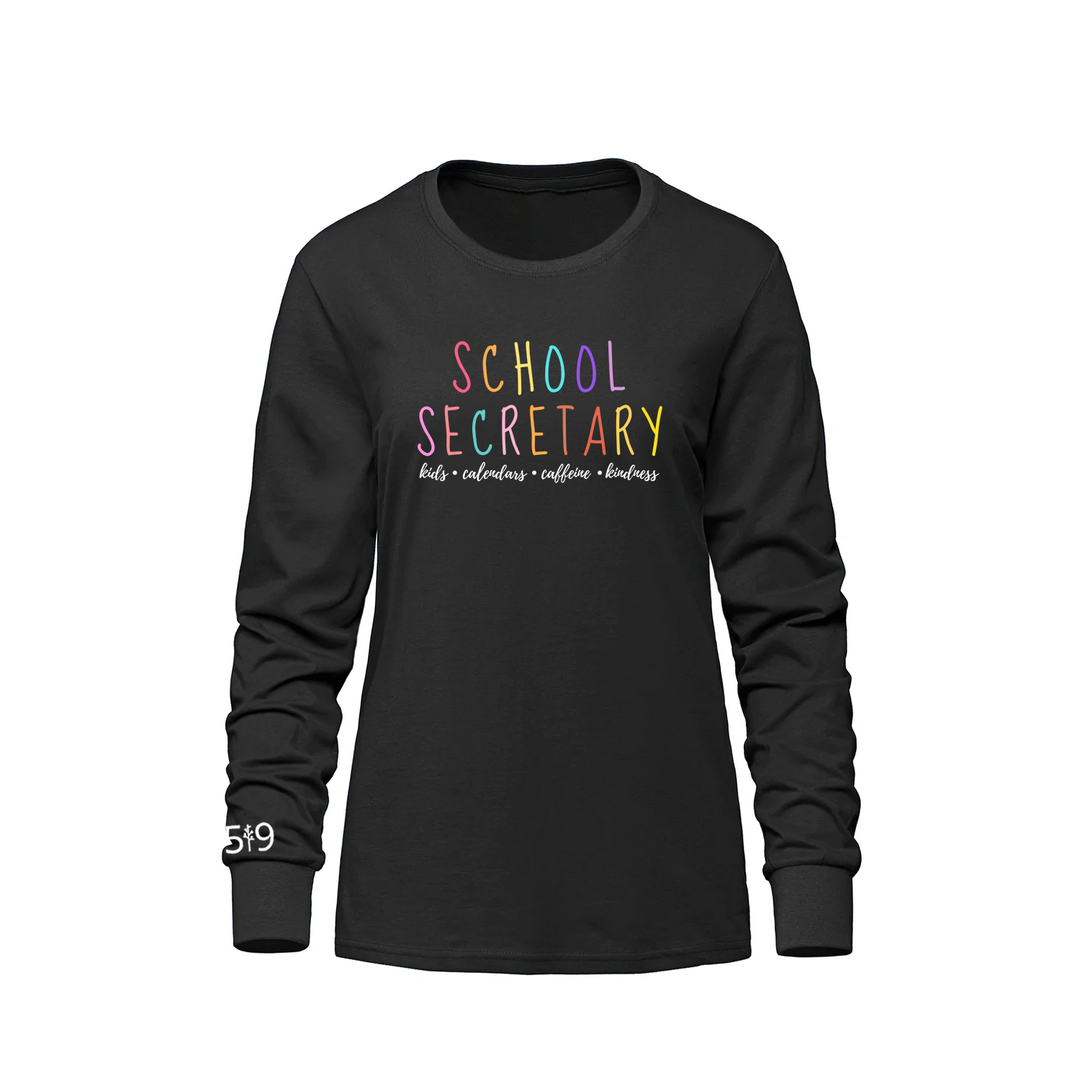 SECRETARY DOODLE LONG SLEEVE (WOMENS)