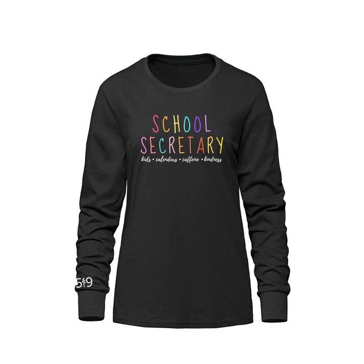 SECRETARY DOODLE LONG SLEEVE (WOMENS)