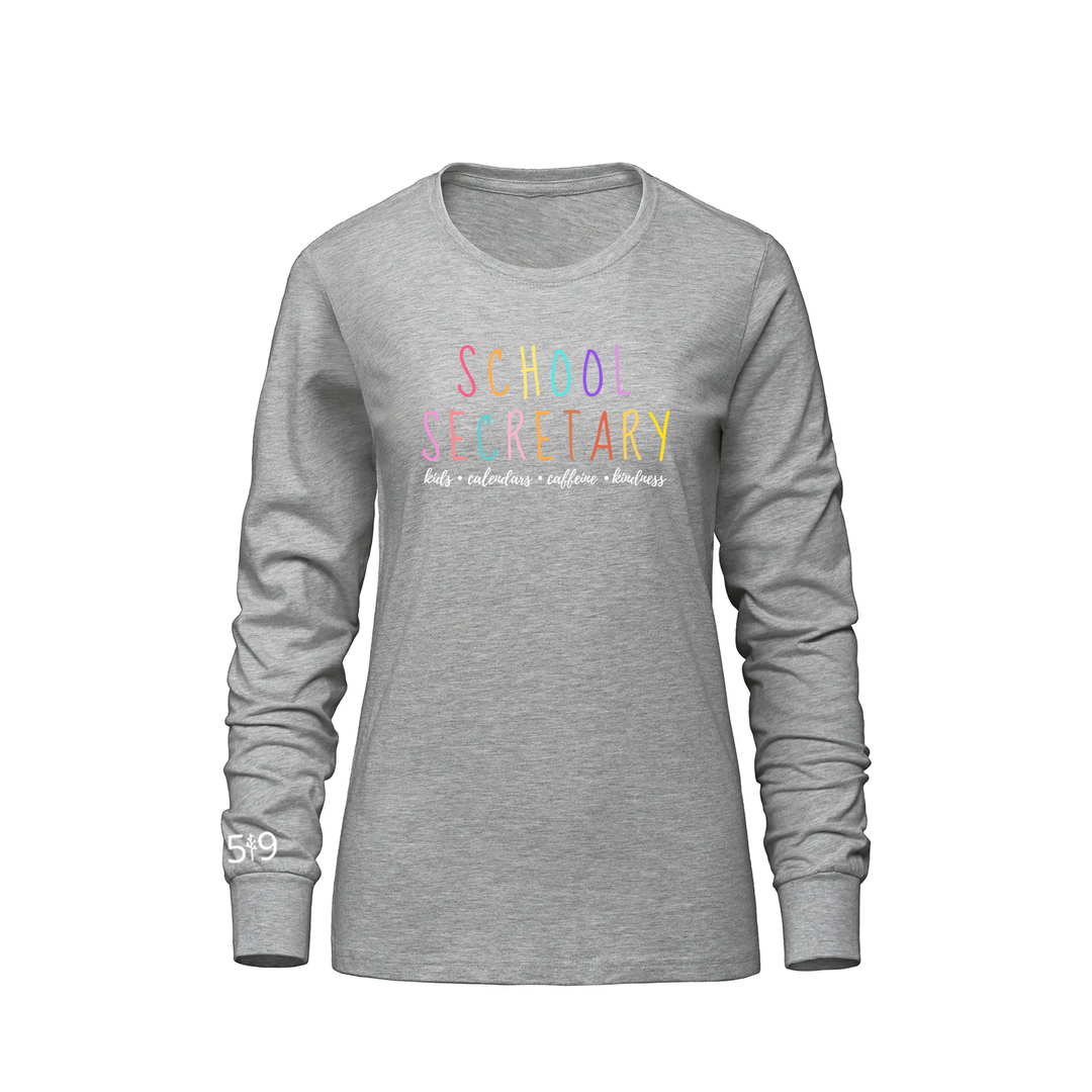 SECRETARY DOODLE LONG SLEEVE (WOMENS)