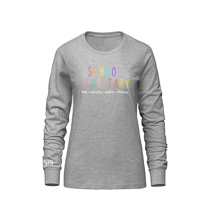SECRETARY DOODLE LONG SLEEVE (WOMENS)