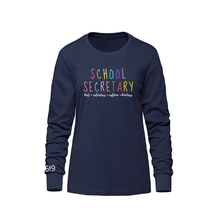 SECRETARY DOODLE LONG SLEEVE (WOMENS)