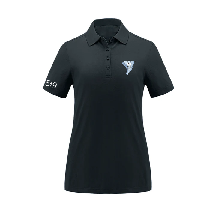DUNWICH-DUTTON EMBROIDERED PIQUE POLO (WOMENS)