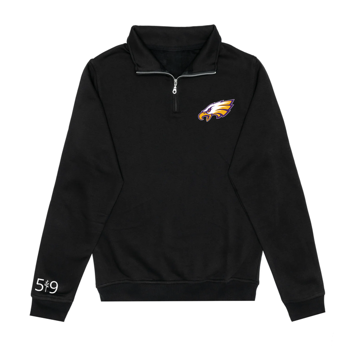 EAST ELGIN EMBROIDERED 1/4 ZIP (UNISEX)
