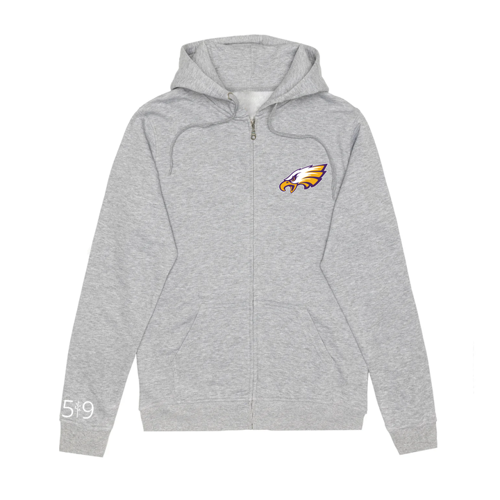 EAST ELGIN EMBROIDERED ZIP-UP (UNISEX)