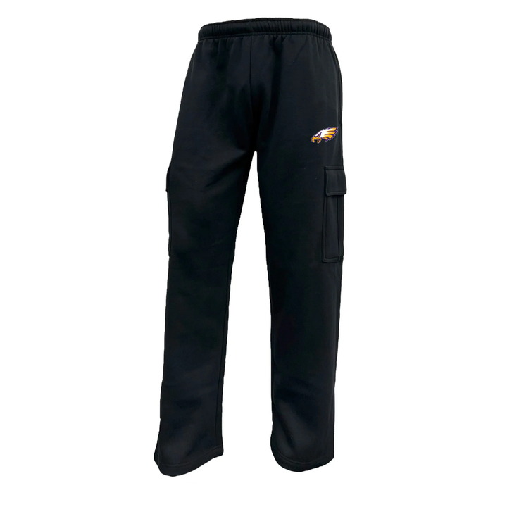 EAST ELGIN EMBROIDERED CARGO SWEATPANTS (UNISEX)
