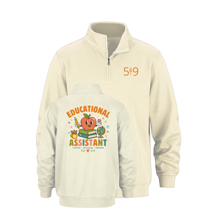 EDUCATIONAL ASSISTANT CLASSROOM 1/4 ZIP (UNISEX)