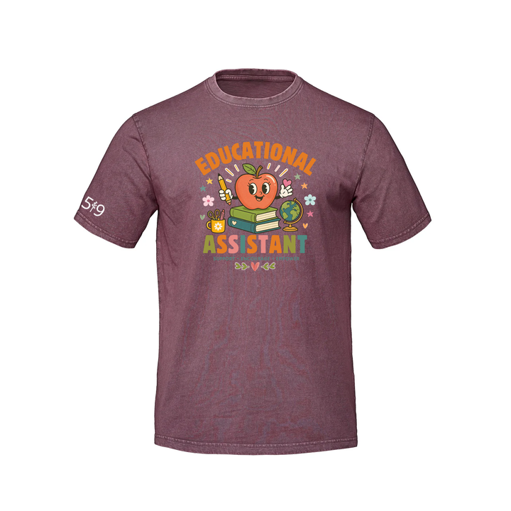EDUCATIONAL ASSISTANT CLASSROOM RETRO TEE (UNISEX)