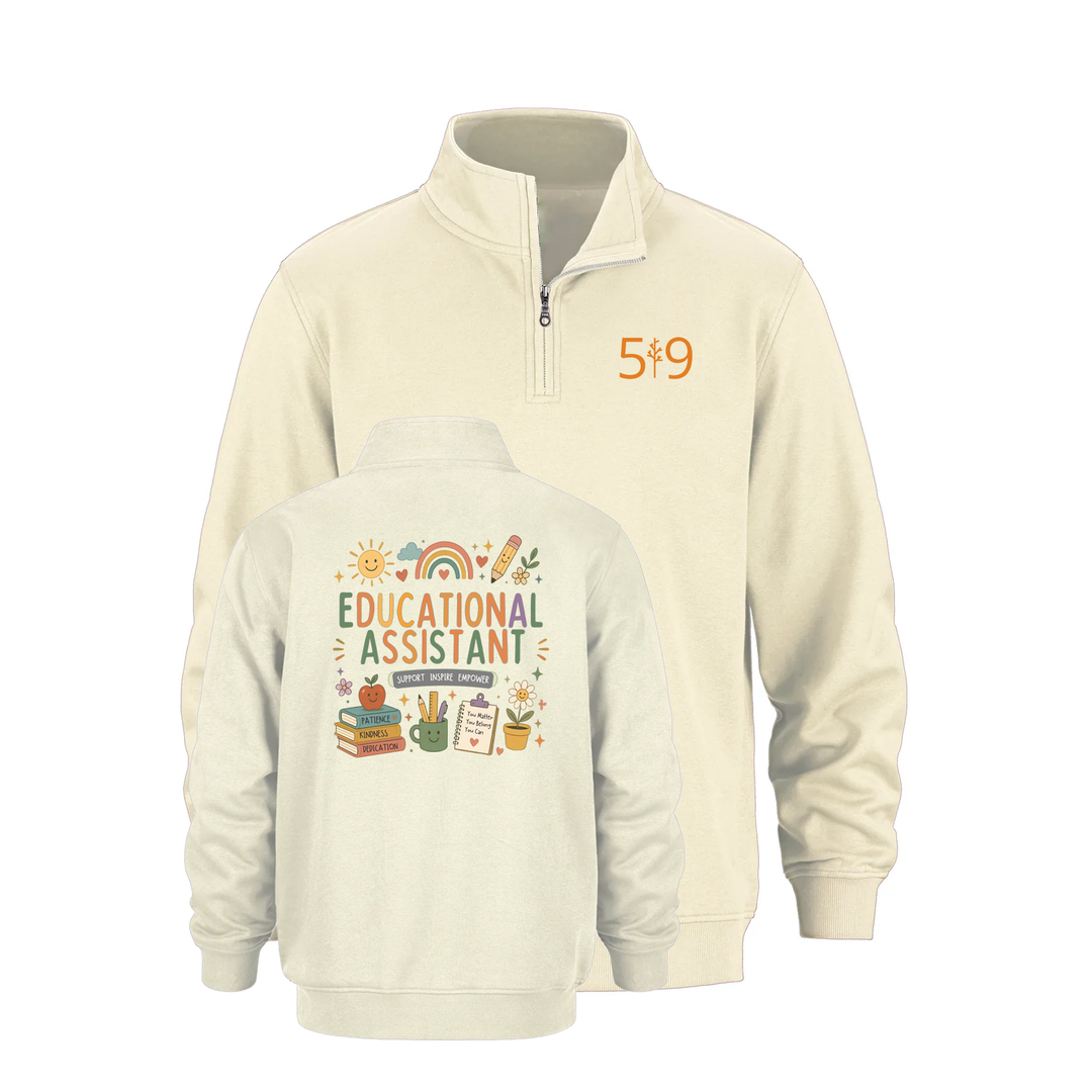 EDUCATIONAL ASSISTANT SUNSHINE 1/4 ZIP (UNISEX)