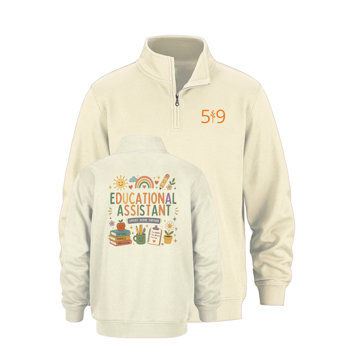EDUCATIONAL ASSISTANT SUNSHINE 1/4 ZIP (UNISEX)