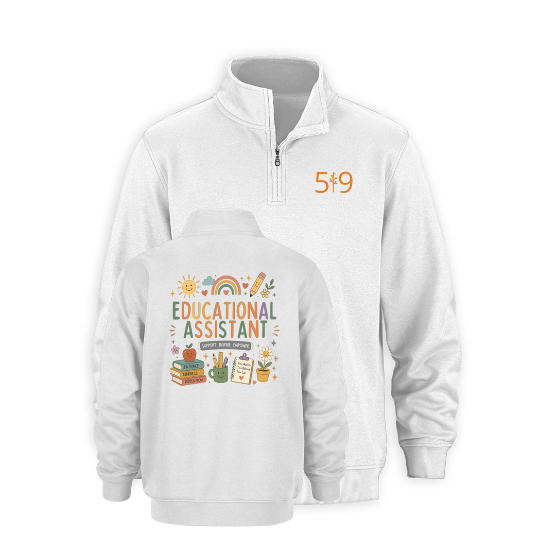 EDUCATIONAL ASSISTANT SUNSHINE 1/4 ZIP (UNISEX)