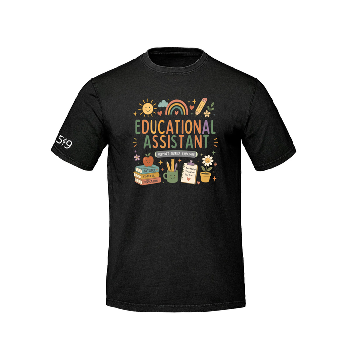 EDUCATIONAL ASSISTANT SUNSHINE RETRO TEE (UNISEX)