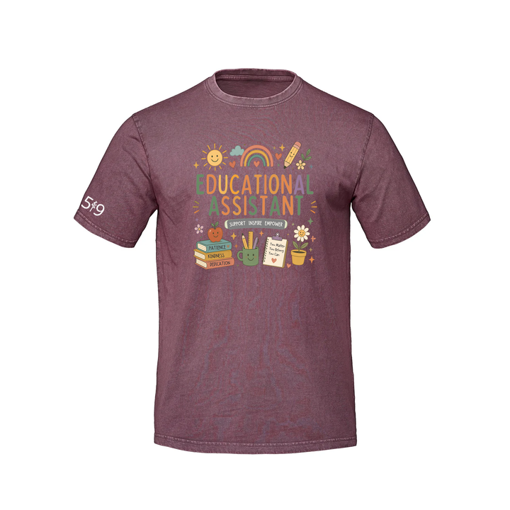 EDUCATIONAL ASSISTANT SUNSHINE RETRO TEE (UNISEX)